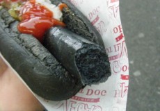 Black hot dog Black terra
