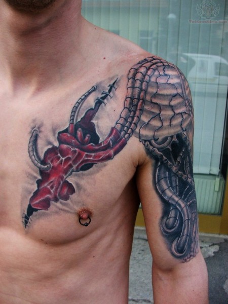 Tetování - kyborg