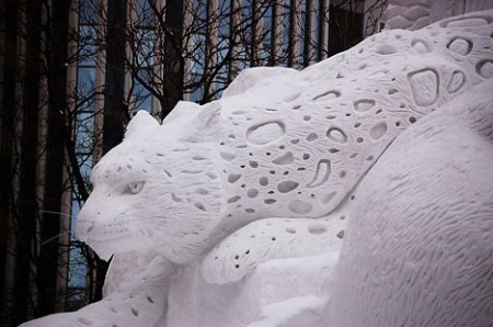 Sněhová socha
