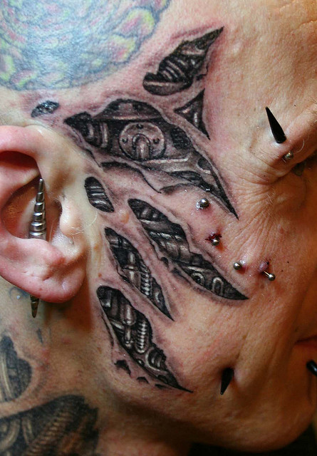 Tetování - kyborg